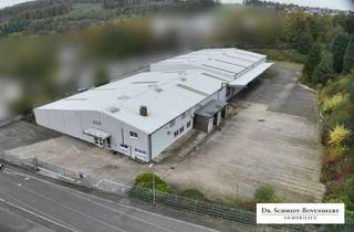 Gewerbeimmobilie kaufen in 56206 Hilgert, Gewerbehalle direkt an der A48 - Rechenzentrum/ Data Center voraussichtlich möglich!