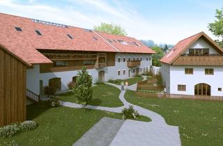 Wohnung kaufen in Bahnhofstraße, 83123 Amerang, 3-Zi. Neubau Dachterrassen-Maisonette im Denkmalensemble "Alte Posthalterei" in Amerang im Chiemgau