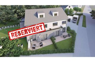 Doppelhaushälfte kaufen in 85737 Ismaning, Nur noch eine Doppelhaushälfte zur Verfügung *Baugrundstück mit individuellem Ziegelneubau*