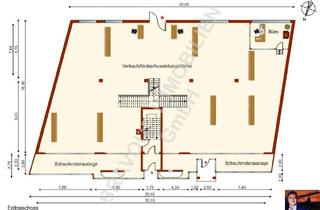 Praxen mieten in 42929 Wermelskirchen, BRAVOUR-IMMOBILIEN: Top Gewerbe-Praxis-Verkaufsfläche - 2 Ebenen - ab Sep.25., ex-Kreuder + Bäckerei