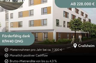 Wohnung kaufen in Gaildorfer Str. 107, 74564 Crailsheim, Seniorenresidenz/Pflegeapartment eine sichere und wertstabile Kapitalanlage.