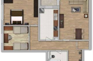 Wohnung mieten in Bertha-Von-Suttner-Straße, 24119 Kronshagen, Kronshagen: 3-Zimmer-Wohnung mit Balkon und EBK in ruhiger Lage
