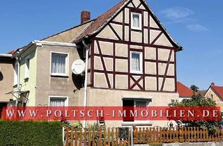 Einfamilienhaus kaufen in 07570 Harth-Pöllnitz, Preiswertes unsaniertes Einfamilienhaus in zentraler Lage von Niederpöllnitz