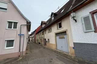 Reihenhaus kaufen in 79341 Kenzingen, Historisches Reihenhaus in der Altstadt von Kenzingen * Denkmalschutz * Renovierungsbedürftig