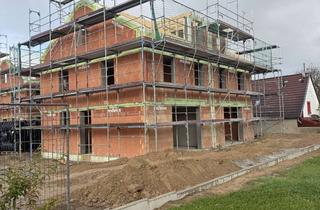 Doppelhaushälfte kaufen in 55270 Zornheim, Rohbau fast fertig - NEUBAU DHH mit WÄRMEPUMPE in Zornheim**schlüsselfertig ** 244,48 qm Grundst.