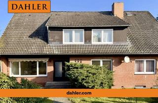 Haus kaufen in 21522 Hohnstorf, Solides Rotklinkerhaus mit einer frei lieferbaren und einer bereits gekündigten Mietwohnung