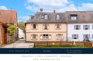 Haus kaufen in 65201 Schierstein, Zentral, voll-vermietet und vielseitig: Zwei Häuser in der Innenstadt von Schierstein!