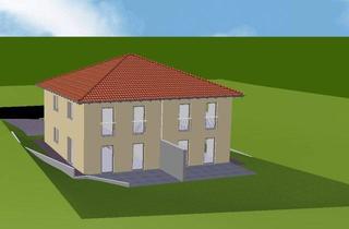 Doppelhaushälfte kaufen in 93413 Cham, zwei Doppelhaushälften als Rohbau+ Grundstück zu verkaufen für 499.000 EUR ein Preis in Cham -