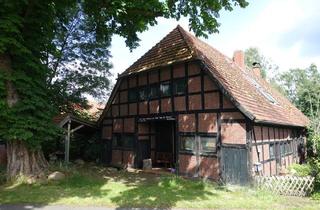 Haus kaufen in Bruchhöfen 24, 27305 Bruchhausen-Vilsen, Uriger Fachwerk-Resthof in zurückgezogener Lage bei Bruchhausen-Vilsen