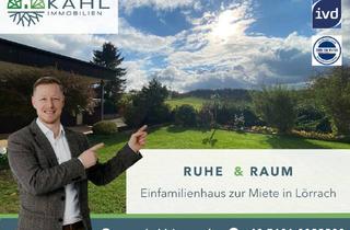 Haus mieten in Im Rebacker 19, 79541 Lörrach, Lebensqualität pur: Großes Haus mit Garten und direktem Naturanschluss in ruhiger Lage
