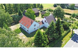 Haus kaufen in 17390 Rubkow, Idyllischer Gutshof mit 4 Wohnungen, Scheune und Garage auf großzügigem Grundstück