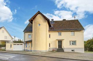 Haus kaufen in 57578 Elkenroth, Interessantes Zweifamilienhaus im Doppelhaustil! Ansprechende Kombination aus zwei Baugenerationen!