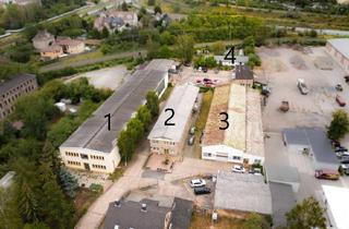 Gewerbeimmobilie kaufen in Merseburger Straße 309, 06130 Halle, Neuer Kaufpreis - Möglichkeiten ohne Ende Lagerhallen/Freiflächen/Büro/Kanzlei in Halle/S.,