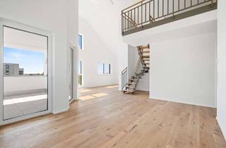Wohnung kaufen in 88480 Achstetten, Exklusives Wohnerlebnis auf zwei Ebenen: 4,5-Zimmer-Maisonette mit Galerie und Balkon in Achstetten