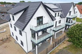 Wohnung kaufen in 33758 Schloß Holte-Stukenbrock, Hochwertige Neubau 4 ZKB-Eigentumswohnung im Dachgeschoss! KFW 40 Standard