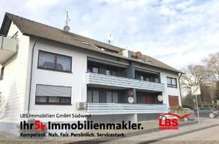 Wohnung kaufen in 76476 Bischweier, Klimatisierte Dachgeschosswohnung mit Balkon und viel Tageslicht