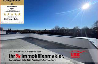 Penthouse kaufen in 78056 Villingen-Schwenningen, Penthouse mit großer Dachterrasse. Erstbezug in VS-Schwenningen.