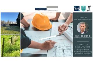 Grundstück zu kaufen in 53332 Bornheim, Für Bauherren und Investoren - Baugrundstück mit vorgenehmigter Planung