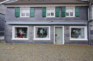 Geschäftslokal mieten in Kaiserstraße 47a, 42781 Haan, Historisches Schieferhaus als attraktive Einzelhandelsfläche auf der Haaner Kaiserstraße