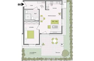 Wohnung kaufen in Schuraer Straße, 78554 Aldingen, 2-Zimmer im Erdgeschoss
