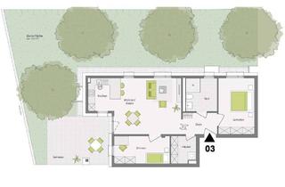 Wohnung kaufen in Schuraer Straße, 78554 Aldingen, 3-Zimmer im Erdgeschoss