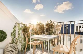 Wohnung kaufen in Baumschulenstraße 27/29, 12437 Baumschulenweg, Klimatisierte 3-Zimmer-Wohnung mit Panoramablick über die Dächer des Kiezes