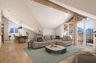 Wohnung kaufen in 83324 Ruhpolding, Herrliche Dachgeschosswohnung mit zwei Balkonen in sonniger Lage