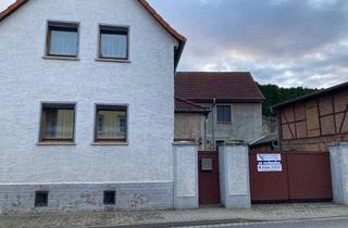 Einfamilienhaus kaufen in 06571 Donndorf, Einfamilienhaus mit Nebengelass, Zufahrt und Garten in ruhiger Ortslage von Donndorf zu verkaufen