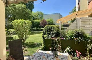 Wohnung kaufen in 85551 Kirchheim, Helle 4-Zimmer-Erdgeschosswohnung mit Südterrasse und kleinem Süd-Garten!