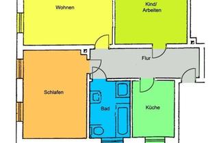 Wohnung mieten in 01591 Riesa, Ihre neues Zuhause mit vorteilhafter Raumaufteilung und viel Grün!