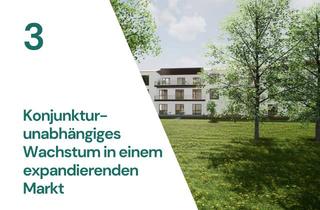 Wohnung kaufen in 78727 Oberndorf, bis zu 4,60 % Rendite, Anlageimmobilie, KfW-gefördert, hohe Steuervorteile, Pflegeimmobilie