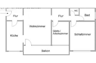 Wohnung kaufen in Sigmund Freud Straße, 60435 Frankfurt, PRIVATVERKAUF: Helle 3 Zimmer Wohnung in Frankfurt (U Bahnhaltestelle 2 min entfernt)