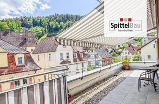 Penthouse kaufen in 78713 Schramberg, Penthouse: 2-Zimmer-Wohnung mit großer Terrasse im Zentrum barrierefrei