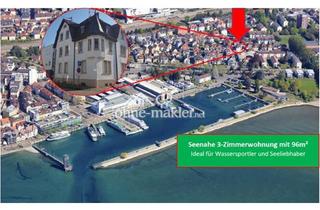 Wohnung mieten in Hünistraße, 88045 Friedrichshafen, Exklusive und großzügige 3-Zimmerwohnung mit Terrasse, direkt am Bodensee in KfW-Effizienzhaus