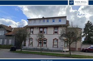 Mehrfamilienhaus kaufen in Hauptstraße 73, 38312 Börßum, Vermietetes Gründerzeit-MFH im Ortskern mit großem Grundstück und Garagen
