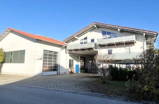 Anlageobjekt in Gewerbepark, 83670 Bad Heilbrunn, Büro-/Wohngebäude mit Werkhalle, Obj. T/0549-1