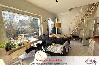 Wohnung kaufen in 90571 Schwaig, Terrassentraum in toller Lage! 1,5-Zimmer-Wohnung mit eigenem Zugang und romantischer Terrasse