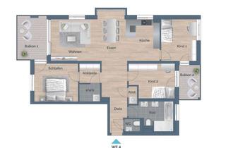 Wohnung kaufen in Untere Schloßstraße 98, 73553 Alfdorf, Moderne 4,5-Zimmer-Wohnung im Neubau – Ihr neues Zuhause im Obergeschoss in Alfdorf! Wohnung Nr. 4