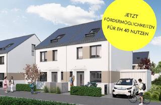 Doppelhaushälfte kaufen in Kleiststraße 24, 52353 Düren, Energieeffizient wohnen, nachhaltig leben: Ihre Doppelhaushälfte im EH-40 Standard