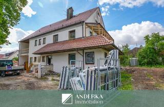 Wohnung kaufen in 89437 Haunsheim, Kernsanierte Erdgeschosswohnung mit exklusiver Schlossausrichtung und gemütlichem Gartenanteil!