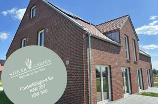 Doppelhaushälfte kaufen in Jakobstraat 15a, 21423 Drage, RESERVIERT! Doppelhaushälfte mit ausgebautem Spitzboden + großem Südgarten - 136 m² Wfl.