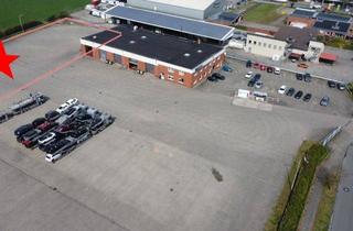 Geschäftslokal mieten in 49134 Wallenhorst, Stellfläche, Parkfläche mit Halle und Büro in Wallenhorst mieten