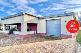 Einfamilienhaus kaufen in Am Sägewerk, 17392 Boldekow, HORN IMMOBILIEN ++ alles ebenerdig und behindertengerecht, große Garage mit elektrischem Rolltor