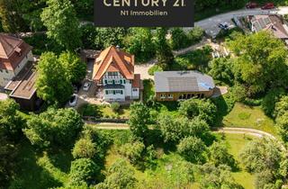 Villa kaufen in Pegnitztalstr. 29, 91224 Pommelsbrunn, Exklusives Anwesen: Historische Villa und modernes, barrierefreies Haus mit traumhafter Parkanlage