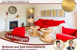 Immobilie mieten in 42799 Leichlingen, Wunderschöne, kernsanierte Wohnoase mit 2 Loggien: einfach entspannen und genießen!