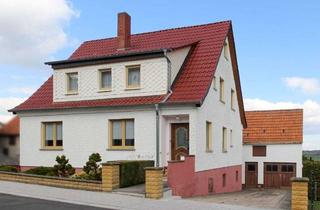 Haus kaufen in 36404 Völkershausen, Gepflegtes Ein- bis Zweifamilienhaus mit Nebengebäude und großem Garten in Vacha - Völkershausen
