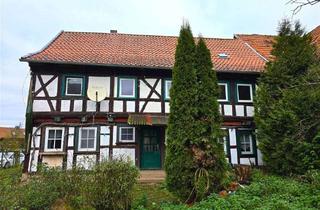 Haus kaufen in Pützlinger Dorfstraße 36, 99735 Werther, FACHWERKTRAUM AUF GROßEM GRUNDSTÜCK – PLATZ FÜR FAMILIE, HOBBY UND TIERHALTUNG