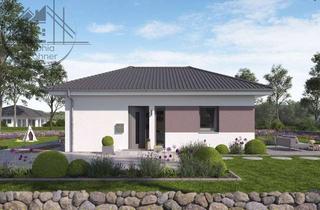 Haus kaufen in 09577 Niederwiesa, kleiner Bungalow: stylisches Dach und praktischer Grundriss