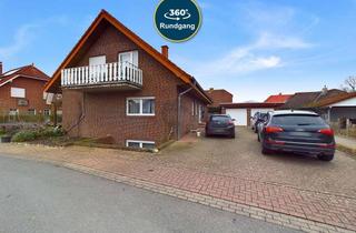 Haus kaufen in 49434 Neuenkirchen-Vörden, TOP-INVESTMENT: FAMILIENFREUNDLICHES MFH IN SACKGASSENLAGE MIT GARTEN, TERRASSE, BALKONEN & GARAGEN!