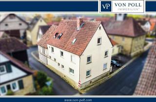 Einfamilienhaus kaufen in Hauptstraße 24, 97355 Castell, 767 €/m² - Geräumiges Zuhause für die Ihre Familie